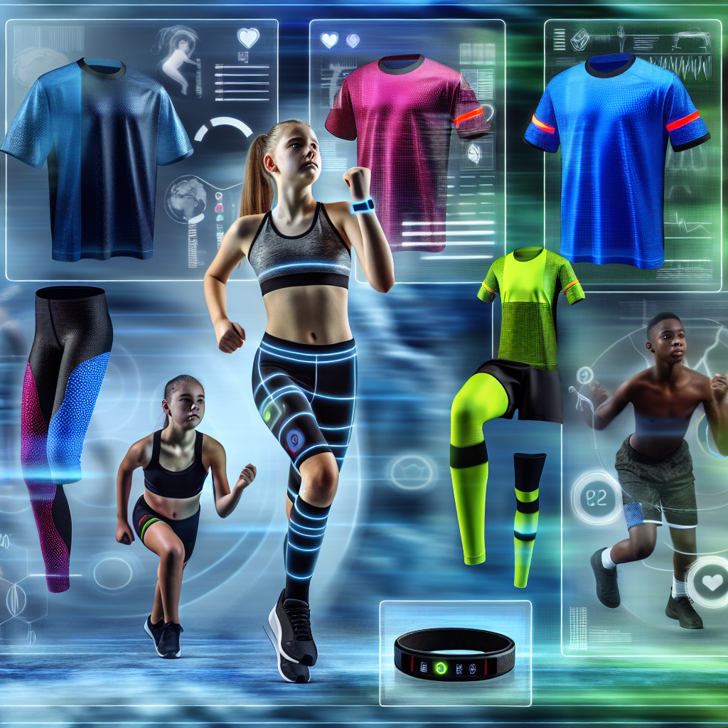 Premium Biometric Smart Clothing for Young Athletes